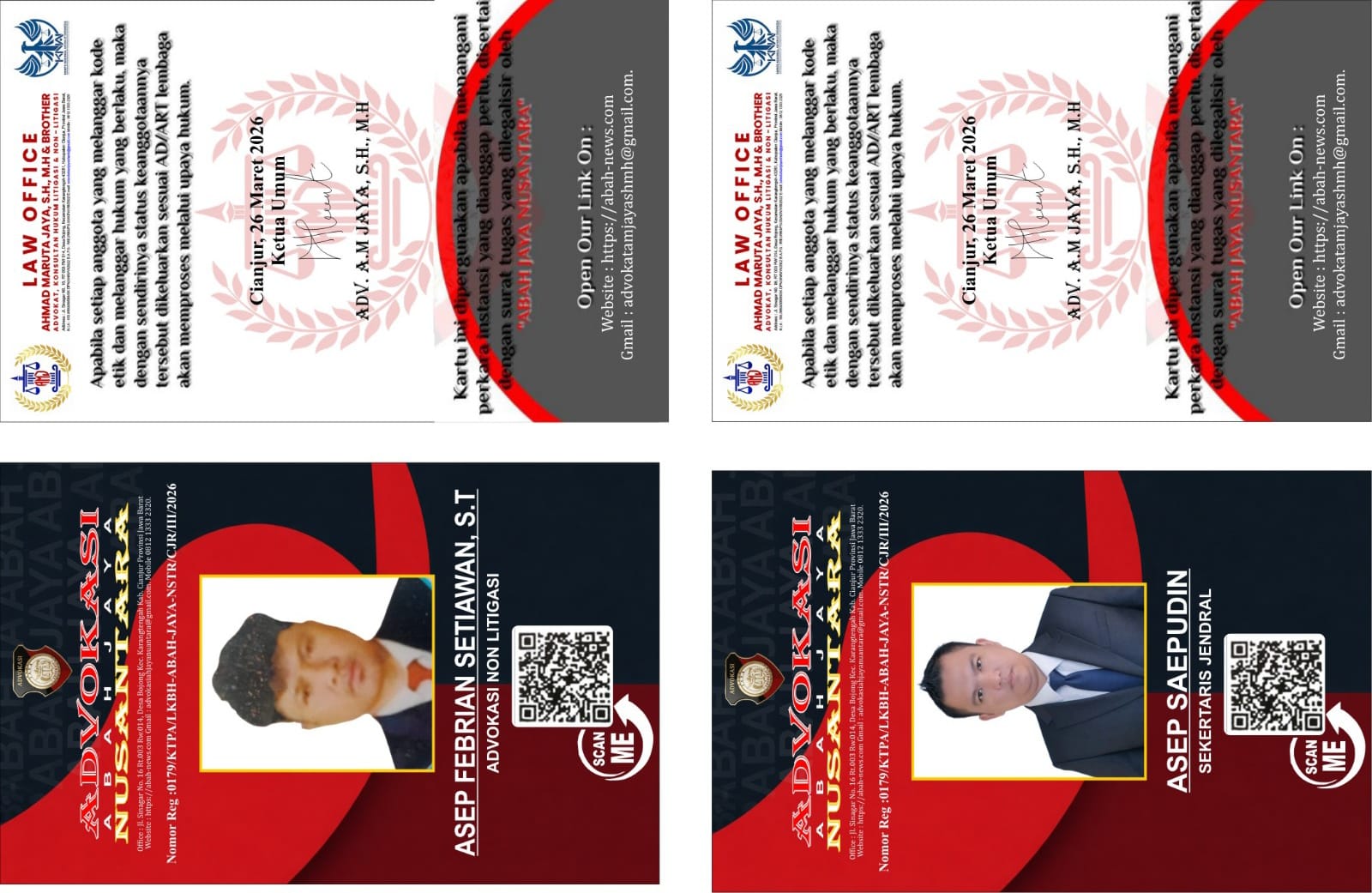 KTPA LKBH-ABAH GOLG TERBARU 2025-2029