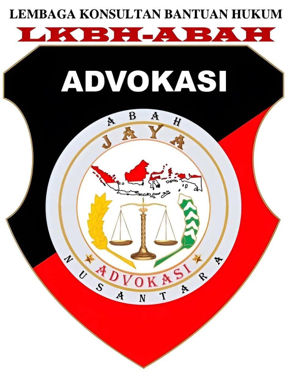 filosofi visual dari komponen logo Lembaga Konsultan Bantuan Hukum (LKBH-ABAH) ADVOKASI JAYA NUSANTARA