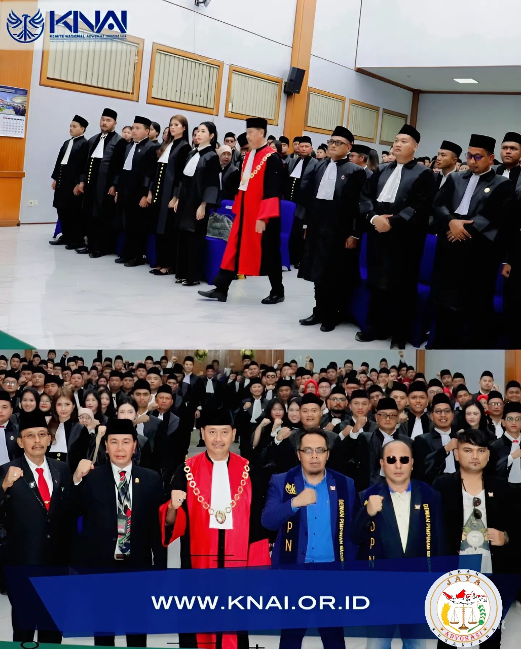 Pengadilan Tinggi Bandung resmi mengambil sumpah dan janji profesi bagi 26 advokat baru dari organisasi Komite Nasional Advokat Indonesia (KNAI) pada Rabu, 20 Mei 2026.