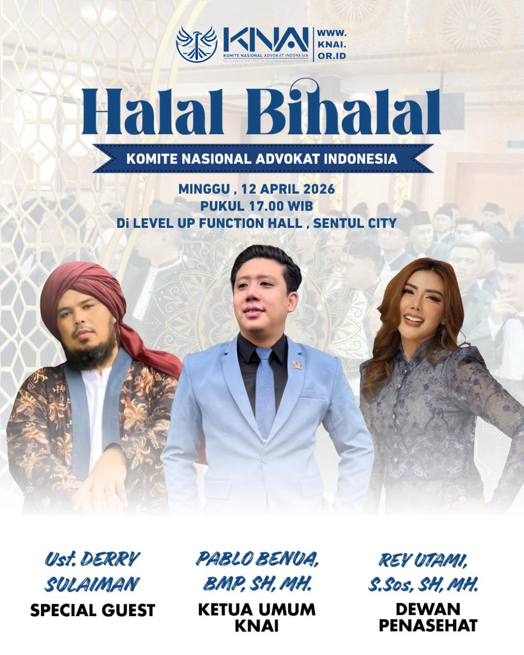 Halal Bihalal DPN KNAI  MTO Komite Nasional Advokate Indonesia